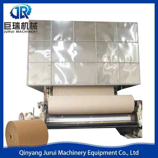 Línea de producción de máquinas para fabricar papel corrugado y kraft de primera calidad con garantía de calidad
