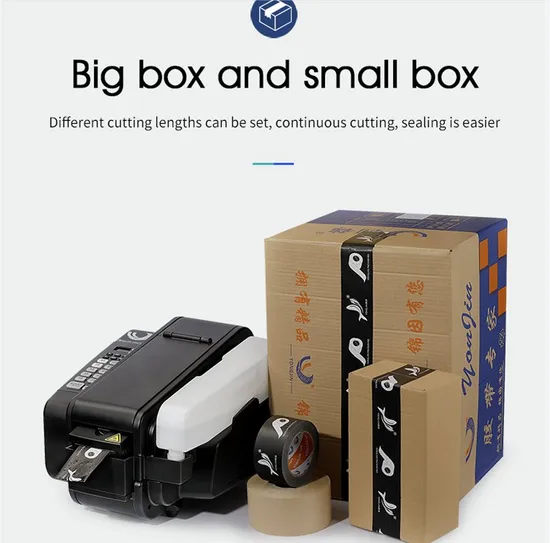 Máquina de embalaje de papel Kraft engomado, activado por agua, dispensador de cinta de cartón eléctrica