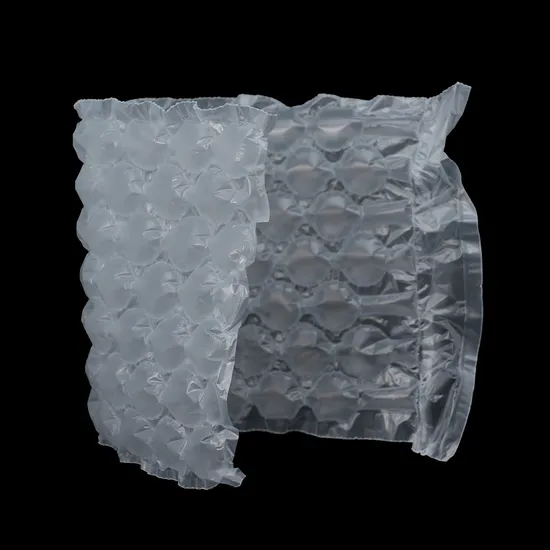 Película de cojín de aire de calabaza transparente de PE de 200/300/400/600 mm de ancho para E